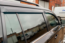 Lexus LX570/450d 2008-2022 гг. Ветровики 8 см (4 шт, HIC) фото 16
