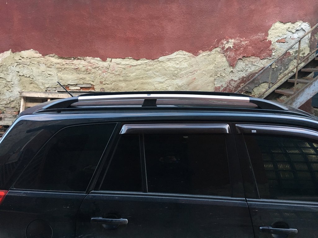 Рейлінги DD (хром) для Suzuki Grand Vitara 2005-2017 рр - фото 5