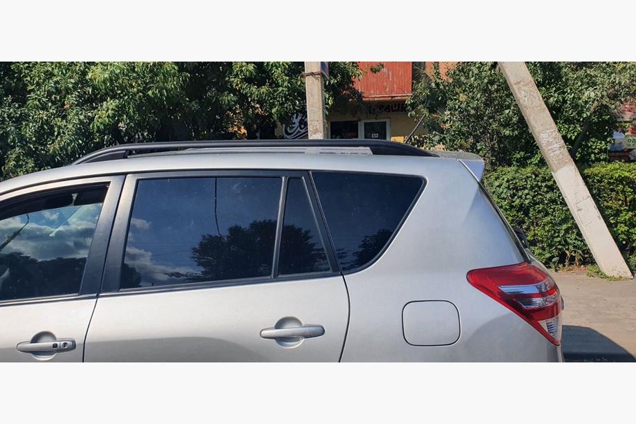 Toyota Rav 4 2006-2013 гг. Рейлинги Skyport (черные) Короткая База Фото 5