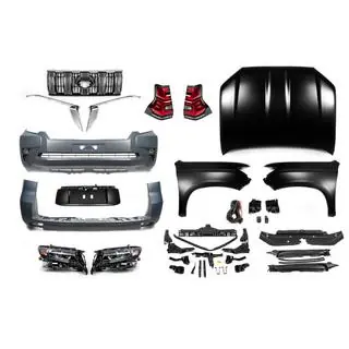 Комплект рестайлинга 2009-2016 на 2017- (с фарами Full LED) Toyota Land Cruiser Prado 150 2009-2023 гг. фото 2