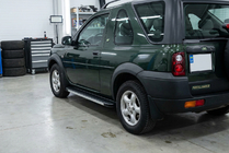 Land Rover Freelander I 1997-2006 гг. Боковые Подножки Maya V1 (2 шт., Алюминий) фото 1