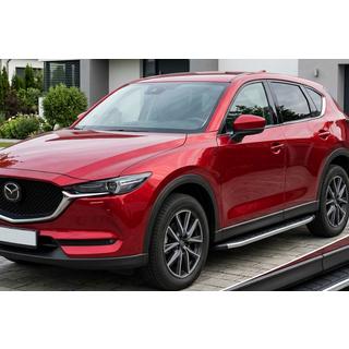Боковые Подножки Fullmond (2 шт., Алюминий) Mazda CX-5 2017–2025 гг. фото 1