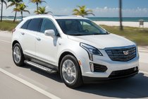 Cadillac XT5 2016- гг. Боковые Подножки Line (2 шт., Алюминий) фото 1