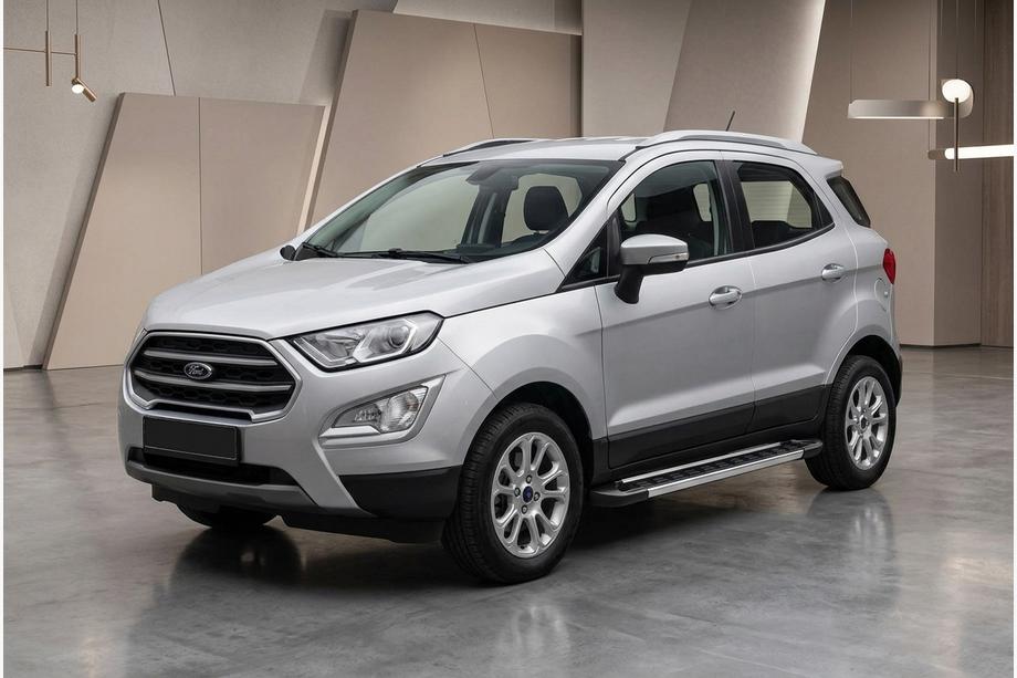 Ford Ecosport 2013-2022 гг. Боковые пороги RedLine V1 (2 шт., алюминий) Фото 1