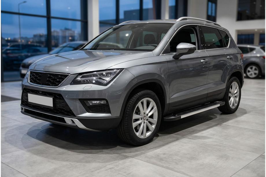 Seat Ateca 2016- гг. Боковые пороги RedLine V1 (2 шт., алюминий) Фото 1