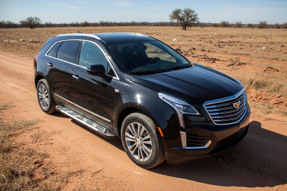 Cadillac XT5 2016- гг. Боковые Подножки Sunrise (2 шт., Алюминий) Image