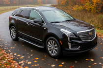 Cadillac XT5 2016- гг. Боковые Подножки Tayga Grey (2 шт., Алюминий) фото 1