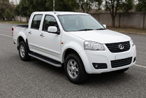 GreatWall Wingle 5 2006- гг. Боковые Подножки Tayga Grey (2 шт., Алюминий) фото 1