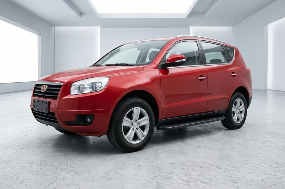 Geely Emgrand X7 2011- гг. Боковые Подножки Tayga Black (2 шт., Алюминий) Фото 1