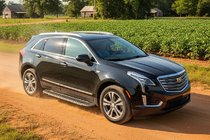 Cadillac XT5 2016- гг. Боковые Подножки Bosphore Grey (2 шт., Алюминий) фото 1