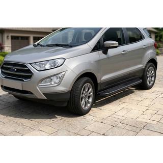 Боковые Подножки Bosphore Black (2 шт., Алюминий) Ford Ecosport 2013-2022 гг. фото 1