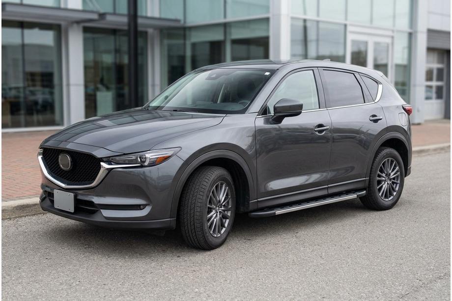 Mazda CX-5 2017–2025 гг. Боковые Подножки Duru (2 шт., Алюминий) Image