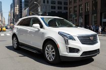 Cadillac XT5 2016- гг. Боковые Подножки Rainbow (2 шт., Алюминий) фото 1