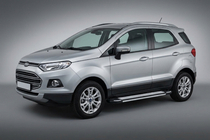 Ford Ecosport 2013-2022 гг. Боковые Подножки Rainbow (2 шт., Алюминий) фото 1