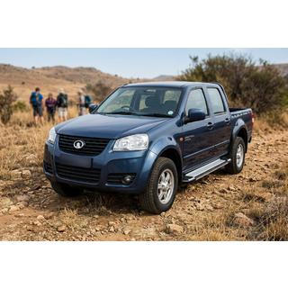 Боковые Подножки Rainbow (2 шт., Алюминий) GreatWall Wingle 5 2006- гг. фото 1