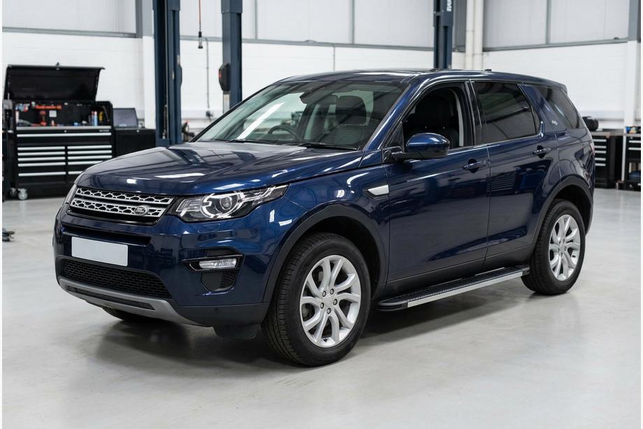Land Rover Discovery Sport 2014- гг. Боковые Подножки Maya V1 (2 шт., Алюминий) Фото 1