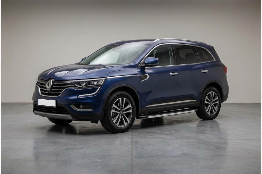 Renault Koleos 2016-2024 гг. Боковые Подножки Maya V1 (2 шт., Алюминий) Image
