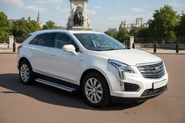 Cadillac XT5 2016- гг. Боковые Подножки Maya V2 (2 шт., Алюминий) фото 1