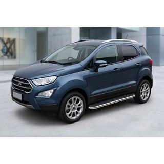 Боковые Подножки Maydos V1 (2 шт., Алюминий) Ford Ecosport 2013-2022 гг. фото 1