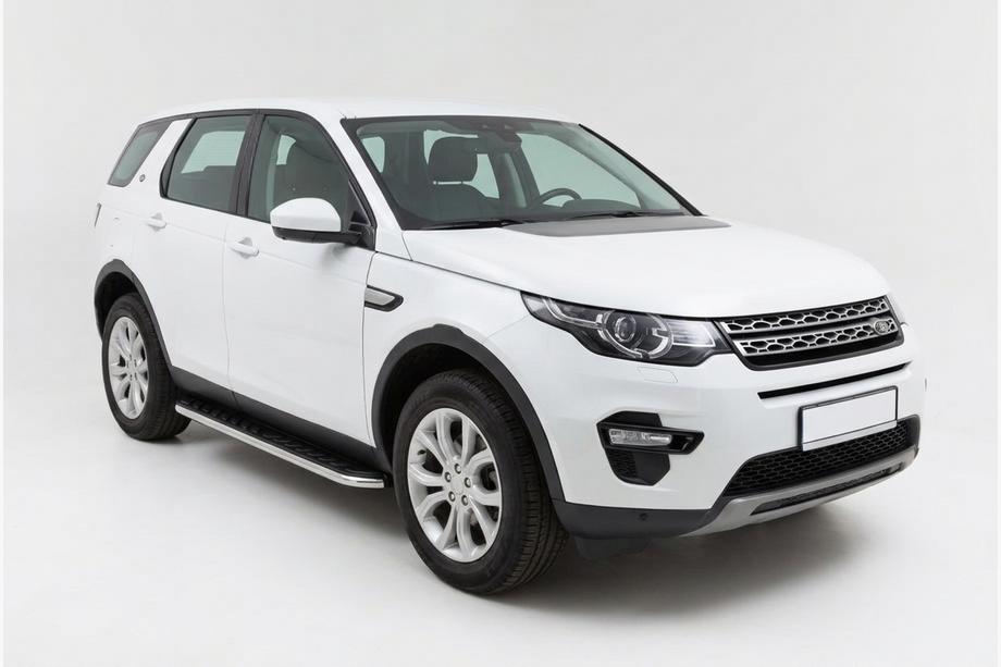 Land Rover Discovery Sport 2014- гг. Боковые пороги Maydos V1 (2 шт., алюминий) Фото 1