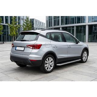 Боковые Подножки Maydos V1 (2 шт., Алюминий) Seat Arona 2017- гг. фото 1