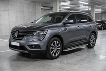 Renault Koleos 2016-2024 гг. Боковые Подножки Maydos V2 (2 шт., Алюминий и Нержавейка) фото 1
