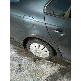 Расширители арок (4 шт, черные) Volkswagen Jetta 2011-2018 гг. фото 2