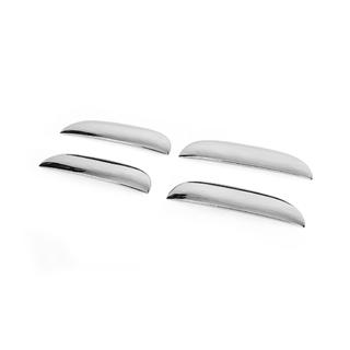 Накладки на дверные ручки (4 шт., нержавейка) BMW 5 серия E39 1996-2003 гг. фото 2