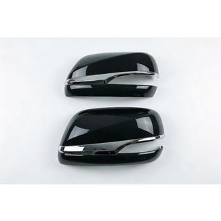 Накладки на зеркала (без поворотника, стиль 2016) Toyota Land Cruiser 200 2007-2021 гг. фото 2