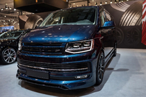 Volkswagen T6 2015-2024 гг. Накладка на передний бампер ABT Original 2015-2018 (грунт под покраску) фото 1