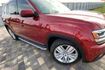 Volkswagen Atlas (Terramont) 2016- гг. Боковые Подножки OEM (2 шт., Алюминий) фото 3