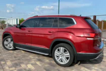 Volkswagen Atlas (Terramont) 2016- гг. Боковые Подножки OEM (2 шт., Алюминий) фото 5
