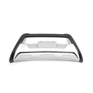 Передняя накладка V1 (ABS) Toyota Hilux 2015- гг. фото 4