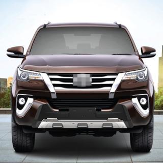 Передние и задние накладки (ABS) Toyota Fortuner 2015- гг. фото 2