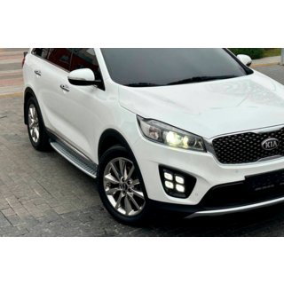 Боковые пороги BMW Style (2 шт) Kia Sorento III UM 2014-2020 гг. фото 1