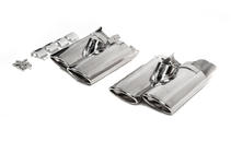 Mercedes S-сlass W220 1998-2005 гг. Насадки на выхлоп V2 (2 шт) фото 1