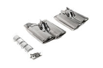 Mercedes S-сlass W220 1998-2005 гг. Насадки на выхлоп V2 (2 шт) фото 4