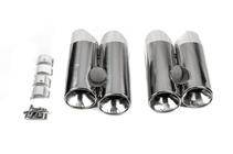 Mercedes S-сlass W220 1998-2005 гг. Насадки на выхлоп V2 (2 шт) фото 5