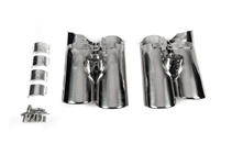 Mercedes S-сlass W220 1998-2005 гг. Насадки на выхлоп V2 (2 шт) фото 6