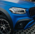 Mercedes X class 2017-2020 гг. Передняя решетка GT Panamericana фото 3