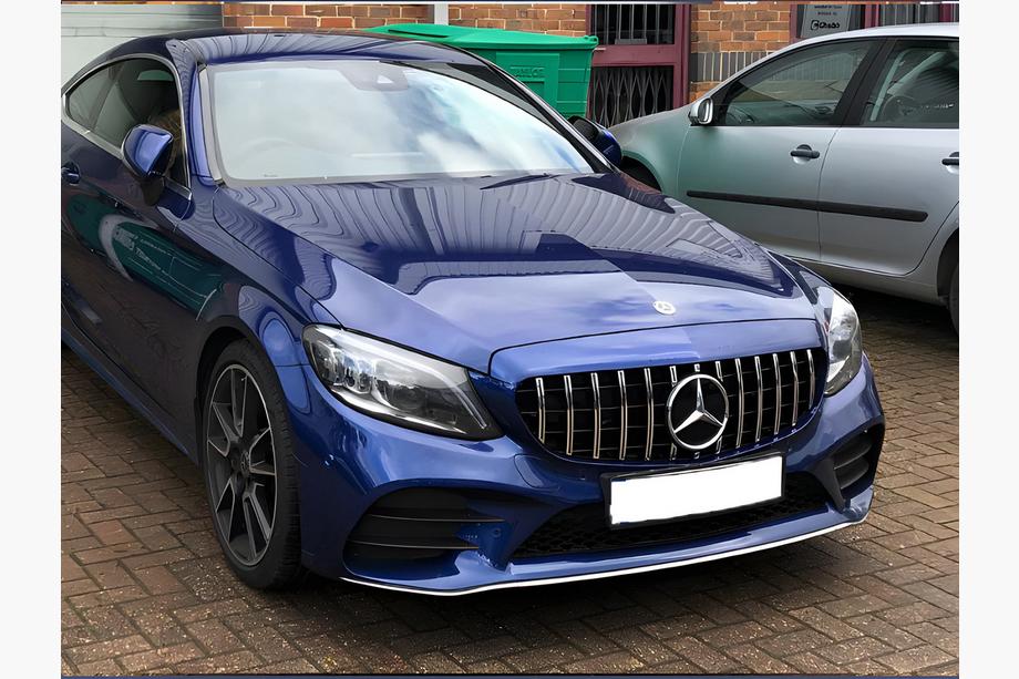 Передняя решетка Panamericana GT (для Avantgarde/AMG-Line/C43 AMG) Image