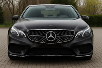 Mercedes E-сlass W212 2009-2016 гг. Передняя решетка Diamond Black (для Avantgarde и AMG-Line, 2013-2016) фото 3