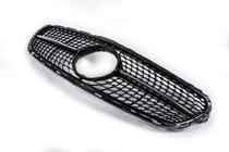 Mercedes E-сlass W212 2009-2016 гг. Передняя решетка Diamond Black (для Avantgarde и AMG-Line, 2013-2016) фото 4