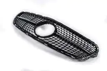 Mercedes E-class W212 2009-2016 гг. Передняя решетка Diamond Black (для Avantgarde и AMG-Line, 2013-2016) фото 4