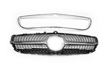 Передняя решетка с рамкой 2014-2018 (Diamond Silver) фото 2