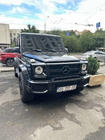 Mercedes G сlass W463 1990-2018 гг. Накладка на передний бампер (черный мат, G65) фото 4
