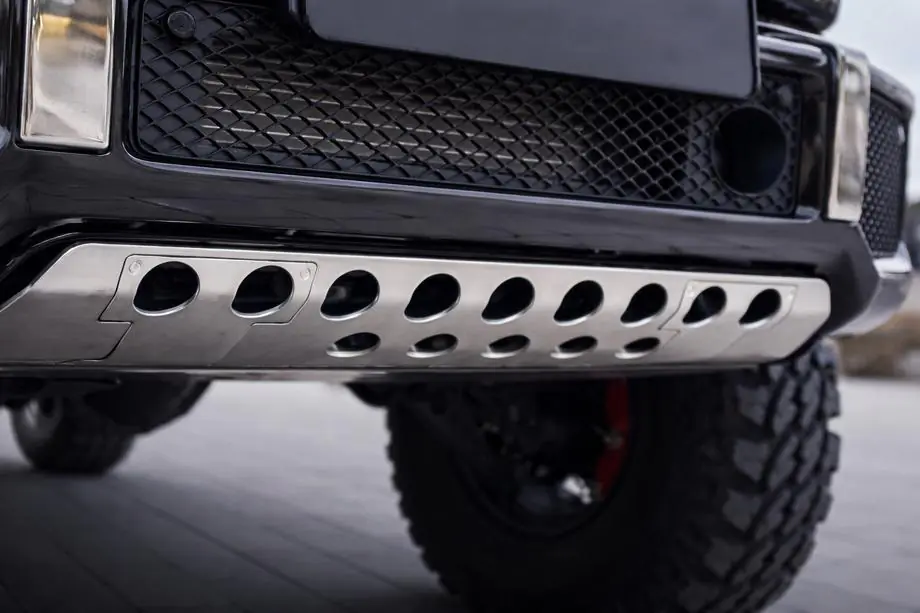 Mercedes G class W463 1990-2018 гг. Защита переднего бампера нержавейка