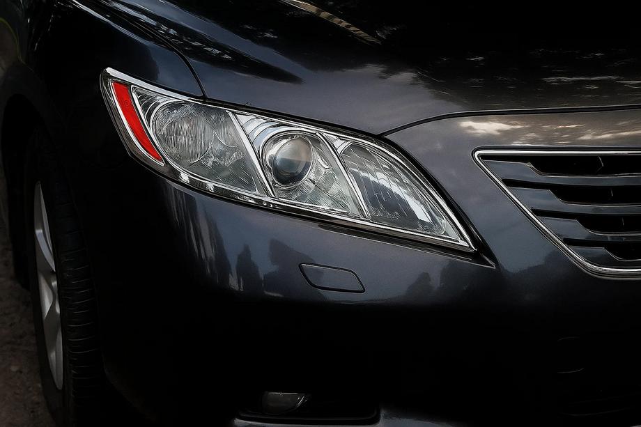 Накладки на фары (2 шт, пластик) Image