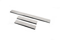 Накладки на пороги Nataniko (3 шт, нержавейка) фото 2