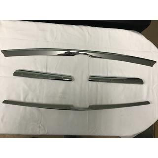 Хромированные Накладки на Решетку 2010-2012 (4 шт, пластик) Toyota Rav 4 2006-2013 гг. фото 2